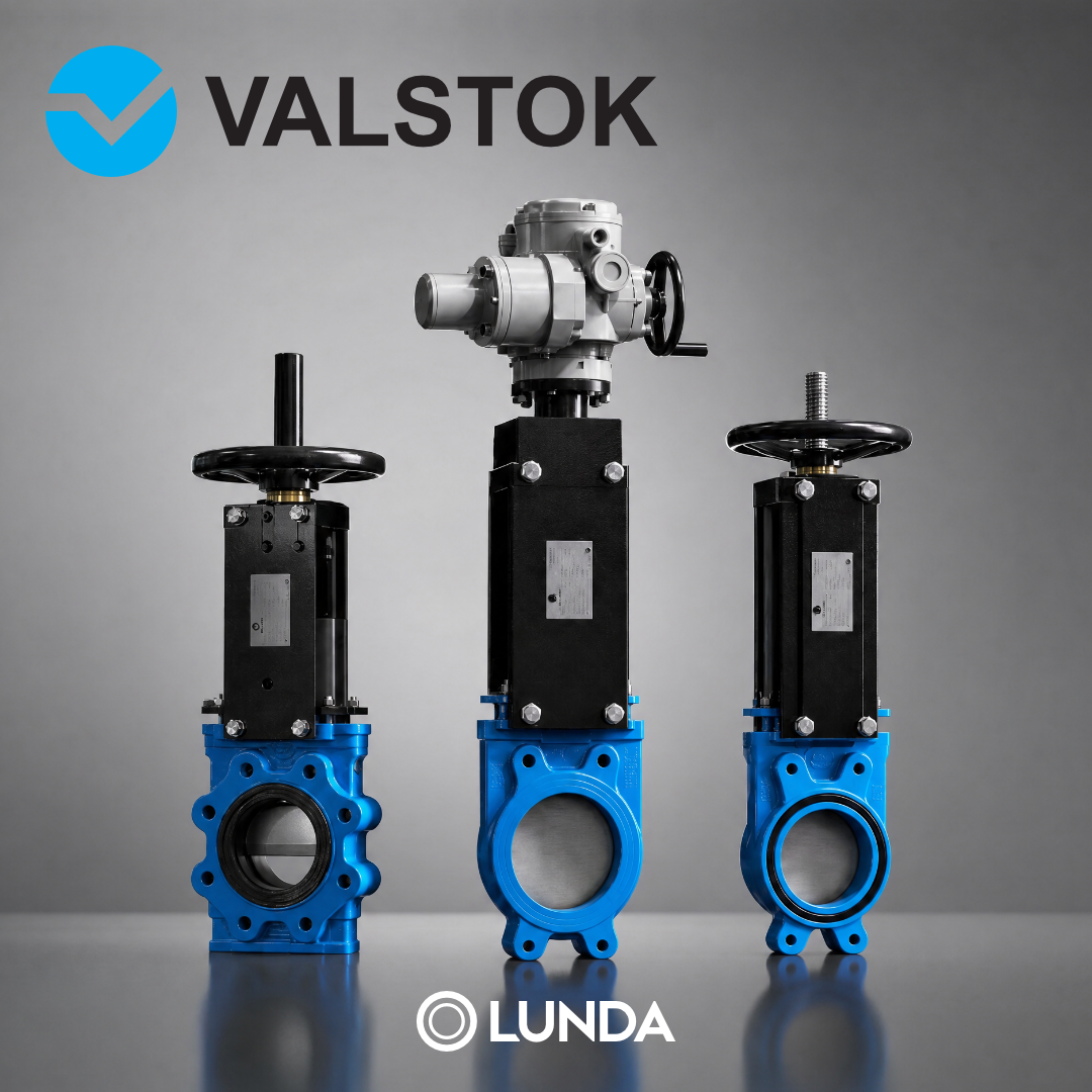 Новинка на складе! Шиберные задвижки VALSTOK