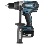 Аккумуляторная дрель-шуруповерт 91 Нм DDF458, Makita