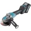 Аккумуляторная углошлифмашина 40В с функцией X-Lock, Makita