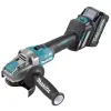 Аккумуляторная углошлифмашина XGT BL с функцией X-Lock, Makita