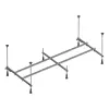 Разборный каркас для ванны 150х70 см, нержавеющая сталь, серый, AM.PM