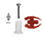 Переходники для клапанов ARA808 ASSEMBLY KIT ARA-LOVATO, Esbe