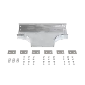 Ответвитель DPT Т-образный горизонтальный 50х50 в комплекте с крепежными элементами и соединительными пластинами, DKC