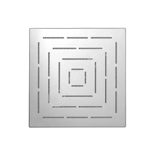 Верхний душ Maze, 1 режим, квадратная форма, нержавеющая сталь, Jaquar