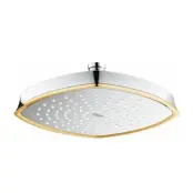 Верхний душ Rainshower Grandera, 1 режим, хром/золото, Grohe