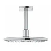 Верхний душ Rainshower 310 SmartActive Cube с душевым кронштейном, хром, Grohe