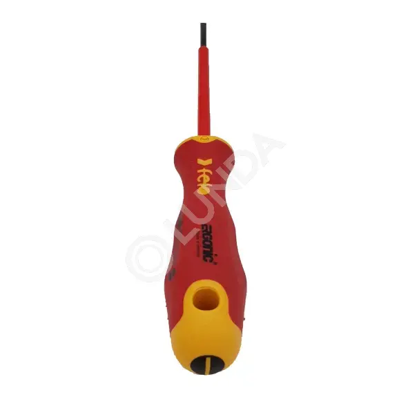 Отвертка диэлектрическая Ergonic плоская шлицевая, Felo