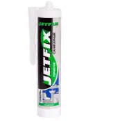Герметик силиконовый санитарный, 280мл, jetfix