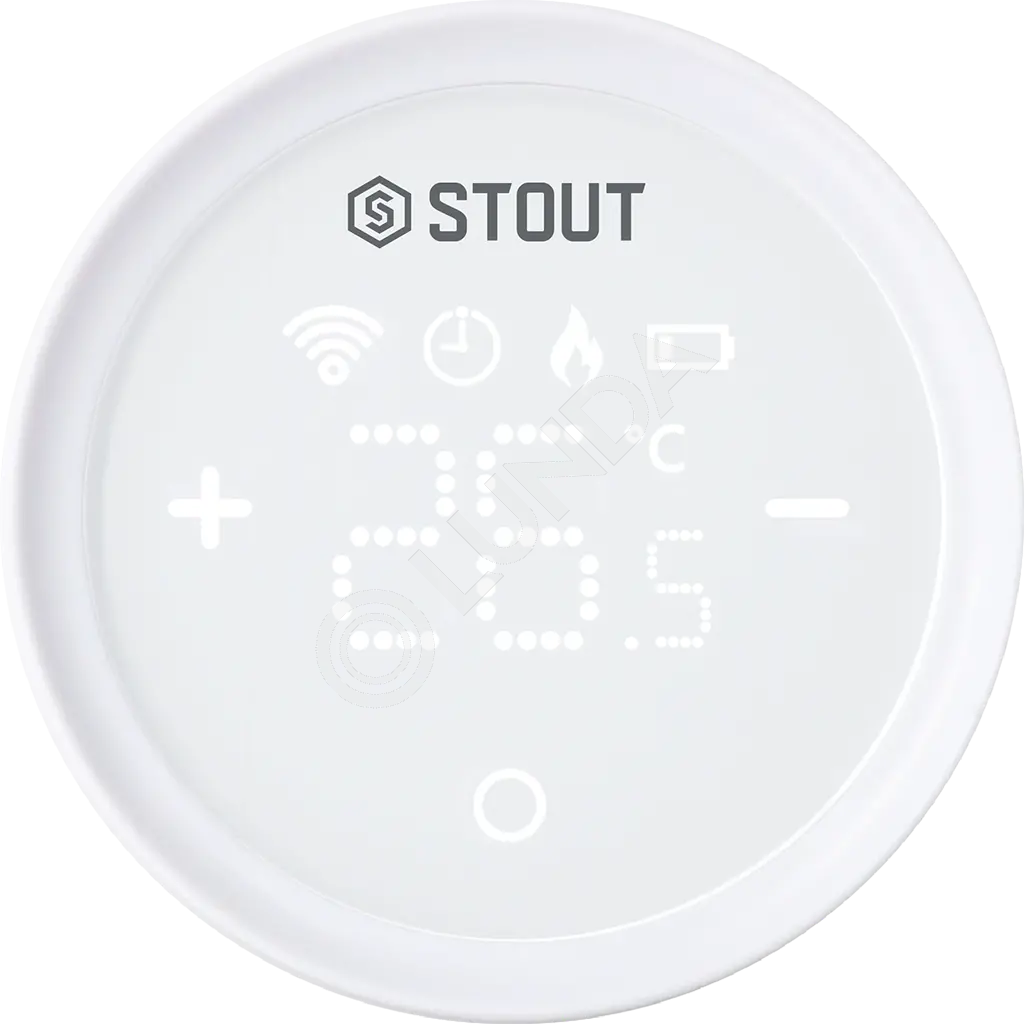 Умная термостатическая головка Zigbee, Stout