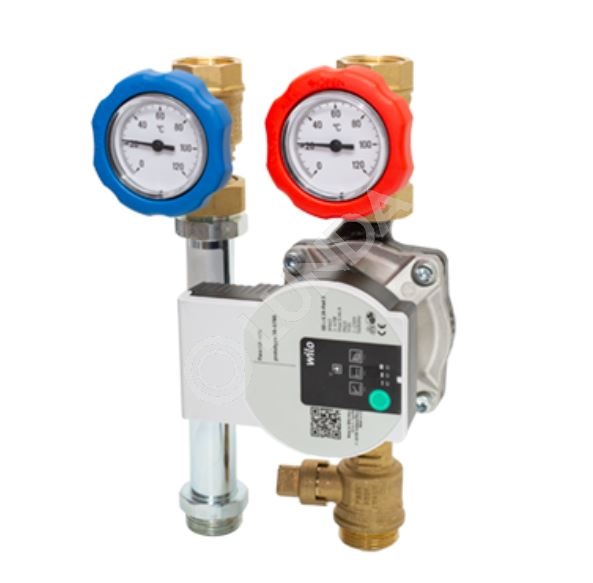 Насосная группа GDA300, без теплоизоляционного кожуха, Esbe