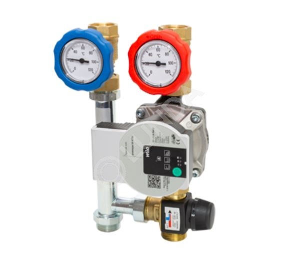 Насосная группа GFA394 с термост. клапаном VTA378, ESBE