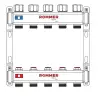 Коллектор RMS-3200 из нержавеющей стали, без расходомеров (2-12 выходов), Rommer