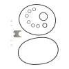 Комплект прокладок Kit, gaskets CR(N)32 1-15 EPDM, Grundfos