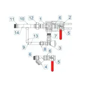 Комплект смесительного узла для КЭВ-УТМ-6,3