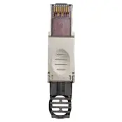 Коннектор TERACOM PRO полевой заделки RJ-45 (8P8C) экранированный STP для кабеля Cat,6 , EKF