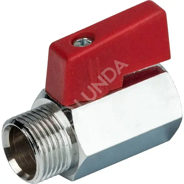 Кран шаровой мини 1/2, муфта/резьба, STOUT SVB-0022-000015