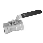 Шаровой стальной кран ВР-ВР, стандартнопроходной, с рукояткой, тип X1666, Danfoss