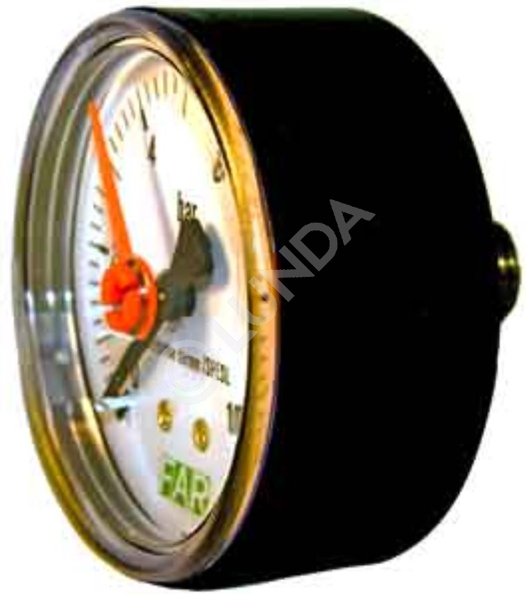 Манометр, торцевое присоединение НР, FAR