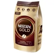 Кофе растворимый Nescafe Gold 900 г (пакет)