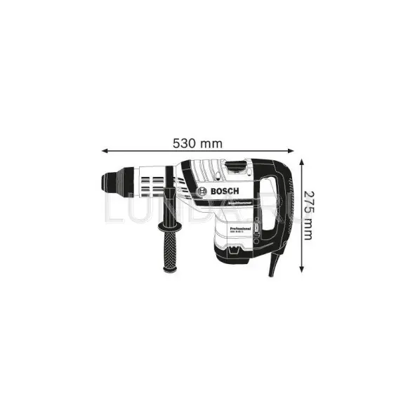 Перфоратор SDS-max GBH 8-45 D, Bosch