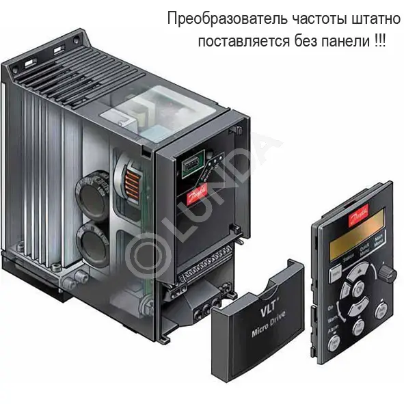 Частотный преобразователь VLT Micro Drive FC 51, Danfoss | Lunda ...
