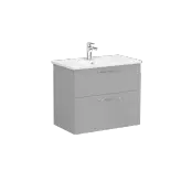 Тумба с квадратной раковиной, 2 ящика Root Flat, Vitra