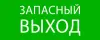 Пиктограмма "Запасный выход" 240х95мм (для SAFEWAY-10), EKF