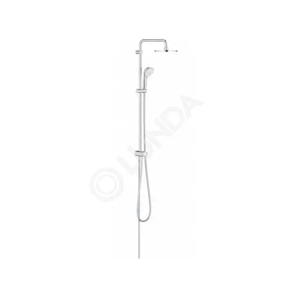 Душевая система New Tempesta Rustic 200 с переключателем (без смесителя), Grohe