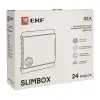 Щит распределительный ЩРВ-П-24 "SlimBox" белая дверца IP41 EKF