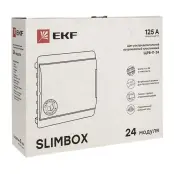 Щит распределительный ЩРВ-П-24 "SlimBox" белая дверца IP41 EKF