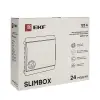 Щит распред, встраиваемый ЩРВ-П-24 "SlimBox" IP41 EKF