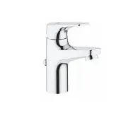 Смеситель для раковины BauFlow с донным клапаном, S-Size, хром, Grohe