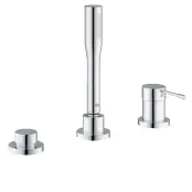 Смеситель для ванны Essence+ на 3 отверстия с душевым гарнитуром, Grohe