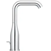 Смеситель для раковины Essence+ с донным клапаном и высоким изливом, Grohe