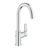 Смеситель Eurosmart для раковины L-Size, однорычажный, рычажный донный клапан, Grohe