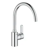 Смеситель Eurostyle Cosmopolitan однорычажный для мойки, с высоким изливом, Grohe
