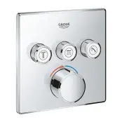 Смеситель для встраиваемого монтажа на 3 выхода SmartControl, Grohe