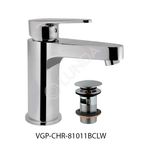 Смеситель для раковины Vignette Prime, однорычажный, с донным клапаном, Jaquar