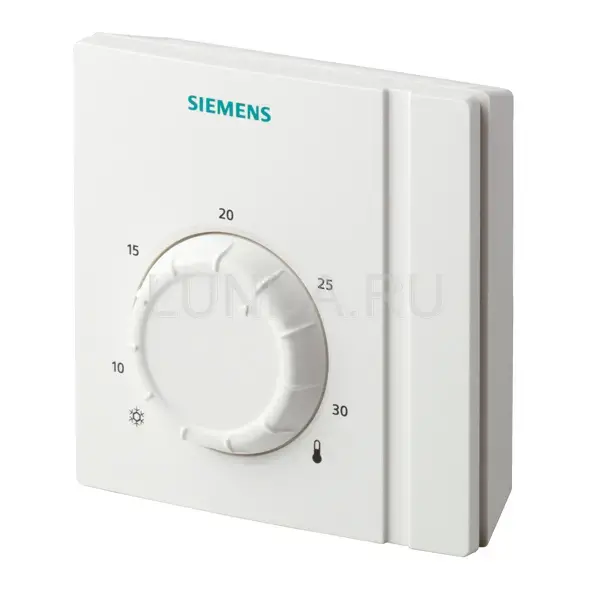 Электромеханический комнатный термостат RAA21, Siemens