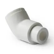 Угольник PPR 45° внутр./наружн., СЕРЫЙ, Pro Aqua