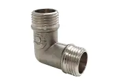 Угольник никелированный 90° НР, Valfex