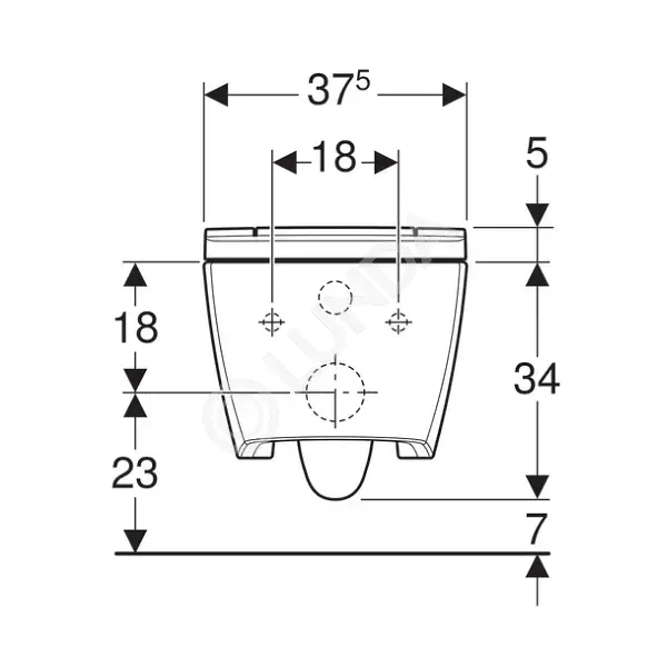 Унитаз-биде подвесной AquaClean Sela, Geberit