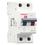 Выключатель автоматический 2-полюсный 4,5kA, кривая C, Havells