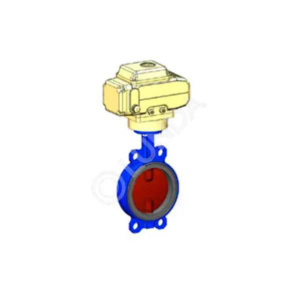 Дисковый поворотный затвор межфланцевый Tecfly VPI4448-N24EP с ...